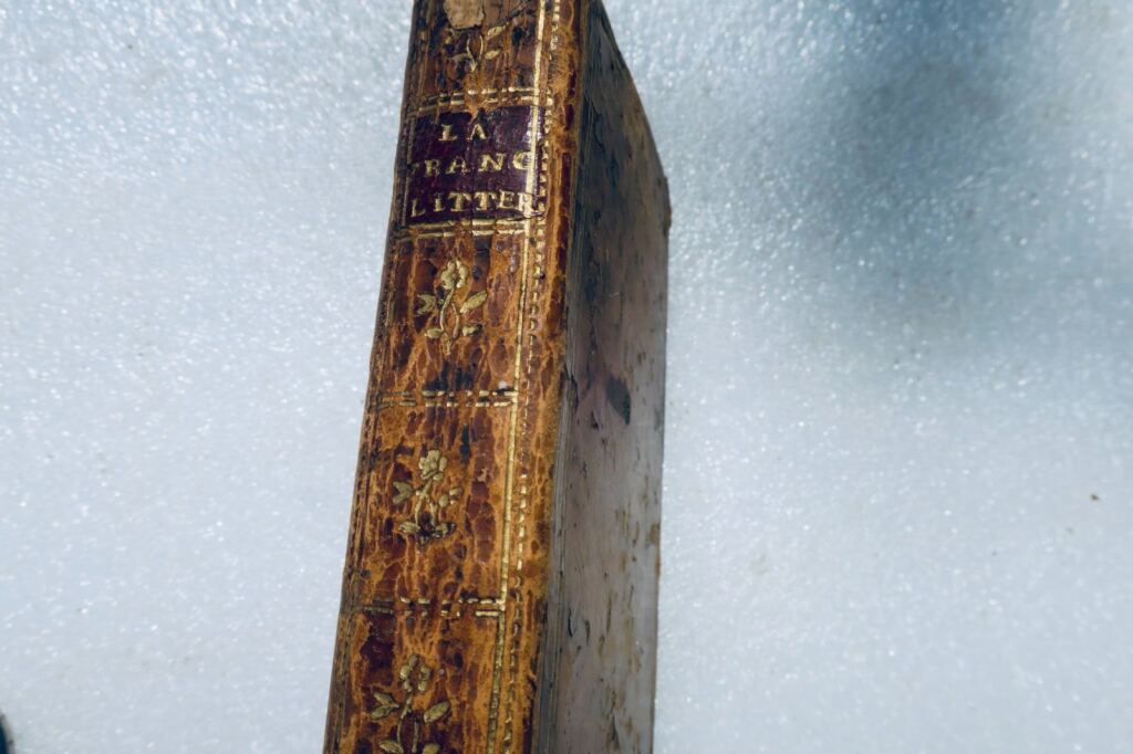 France litteraire ou les beaux arts.. noms & les ouvrages des gens 1756