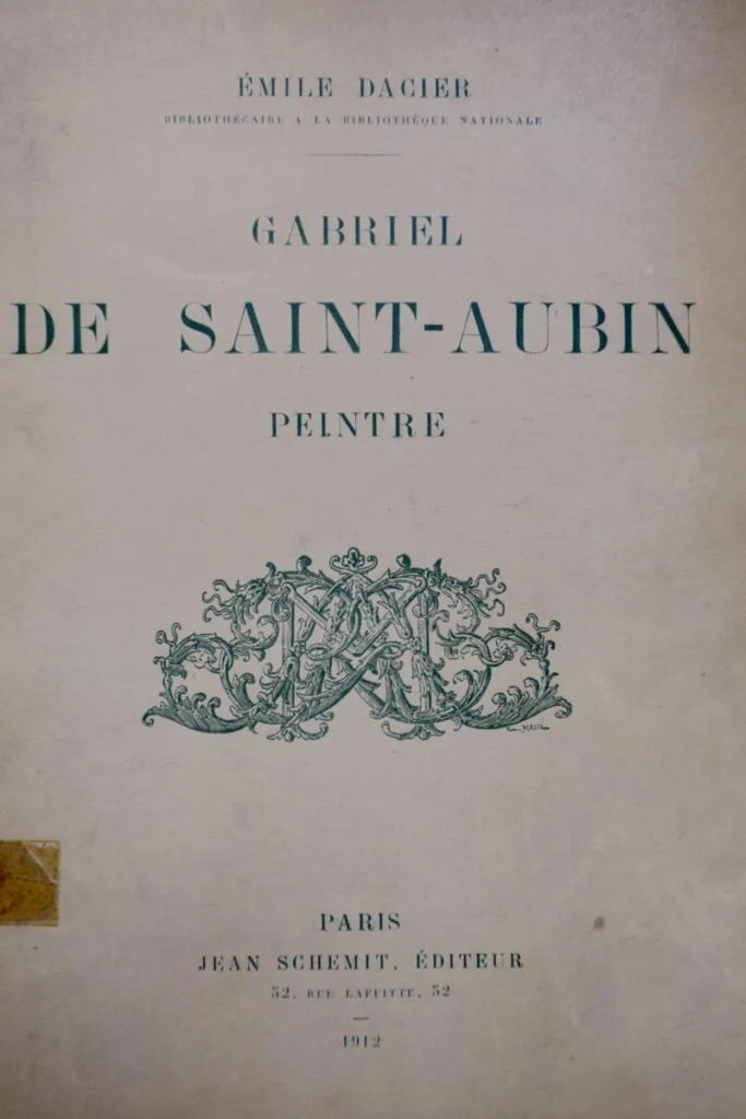 Gabriel de Saint-Aubin, painter.