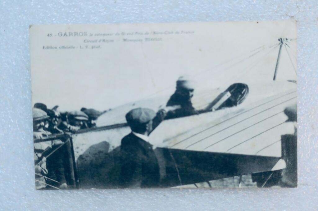 Garros, der Sieger des Großen Preises des Aéro-Club de France