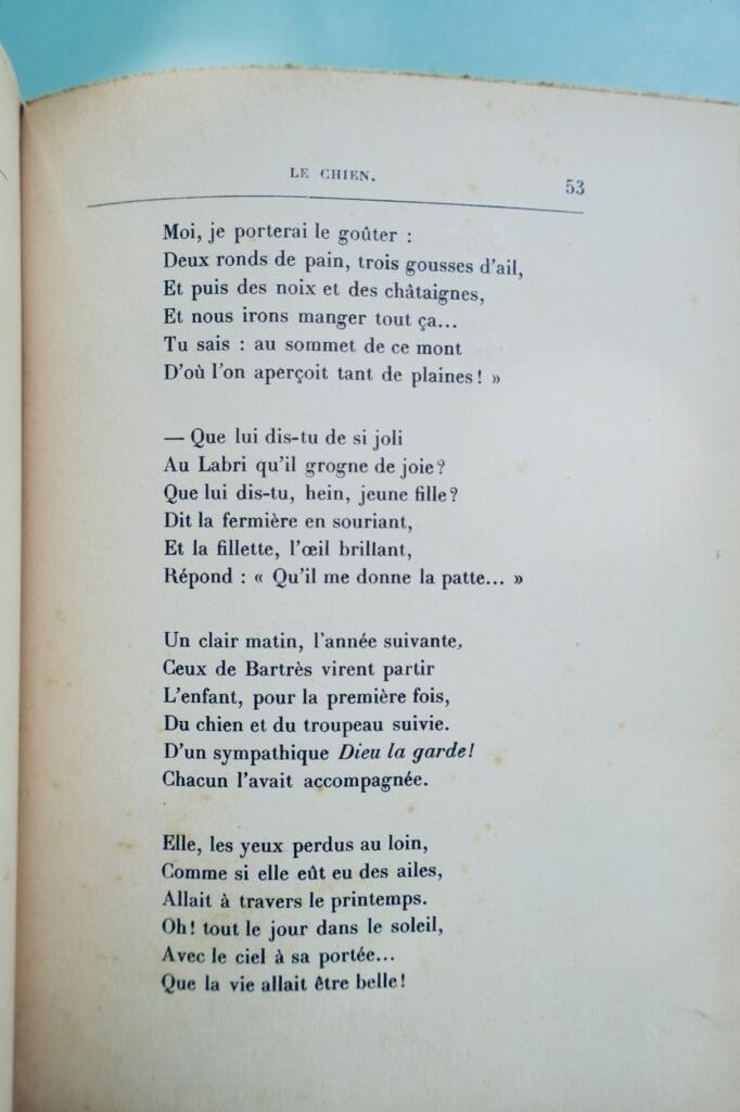 gascon DE GERDE BERNADETA – BERNADETTE – POEME PASTORAL
