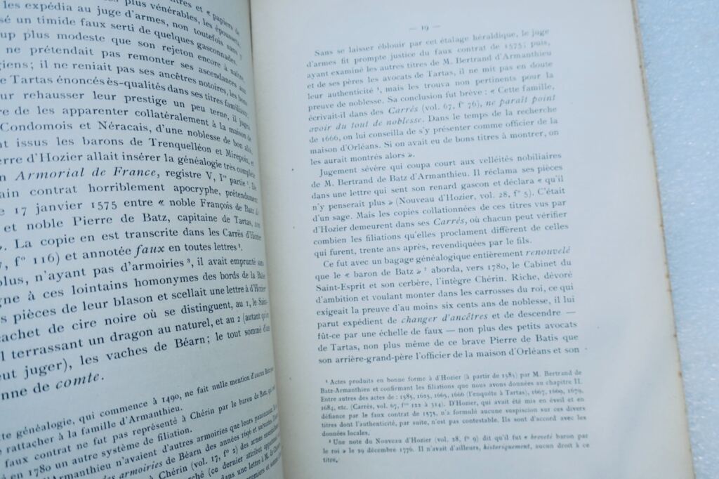 gascon le vrai baron de Batz 1908