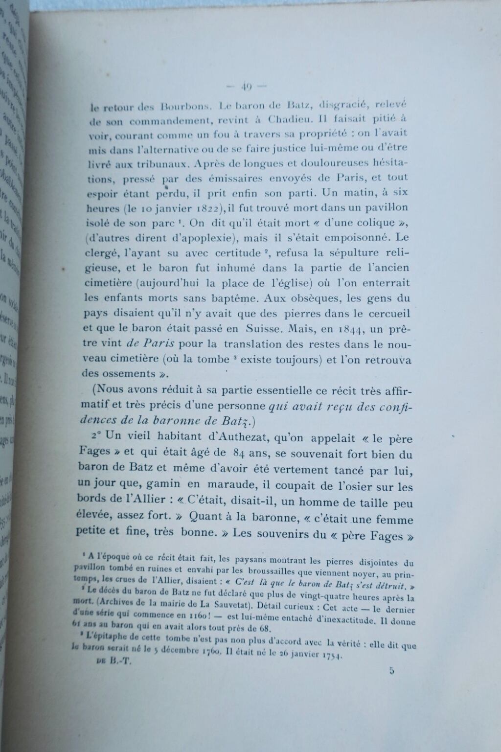 gascon le vrai baron de Batz 1908
