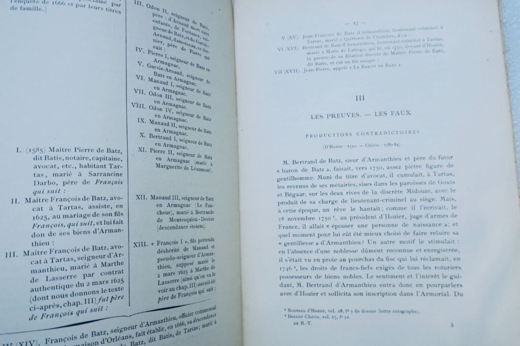 gascon le vrai baron de Batz 1908