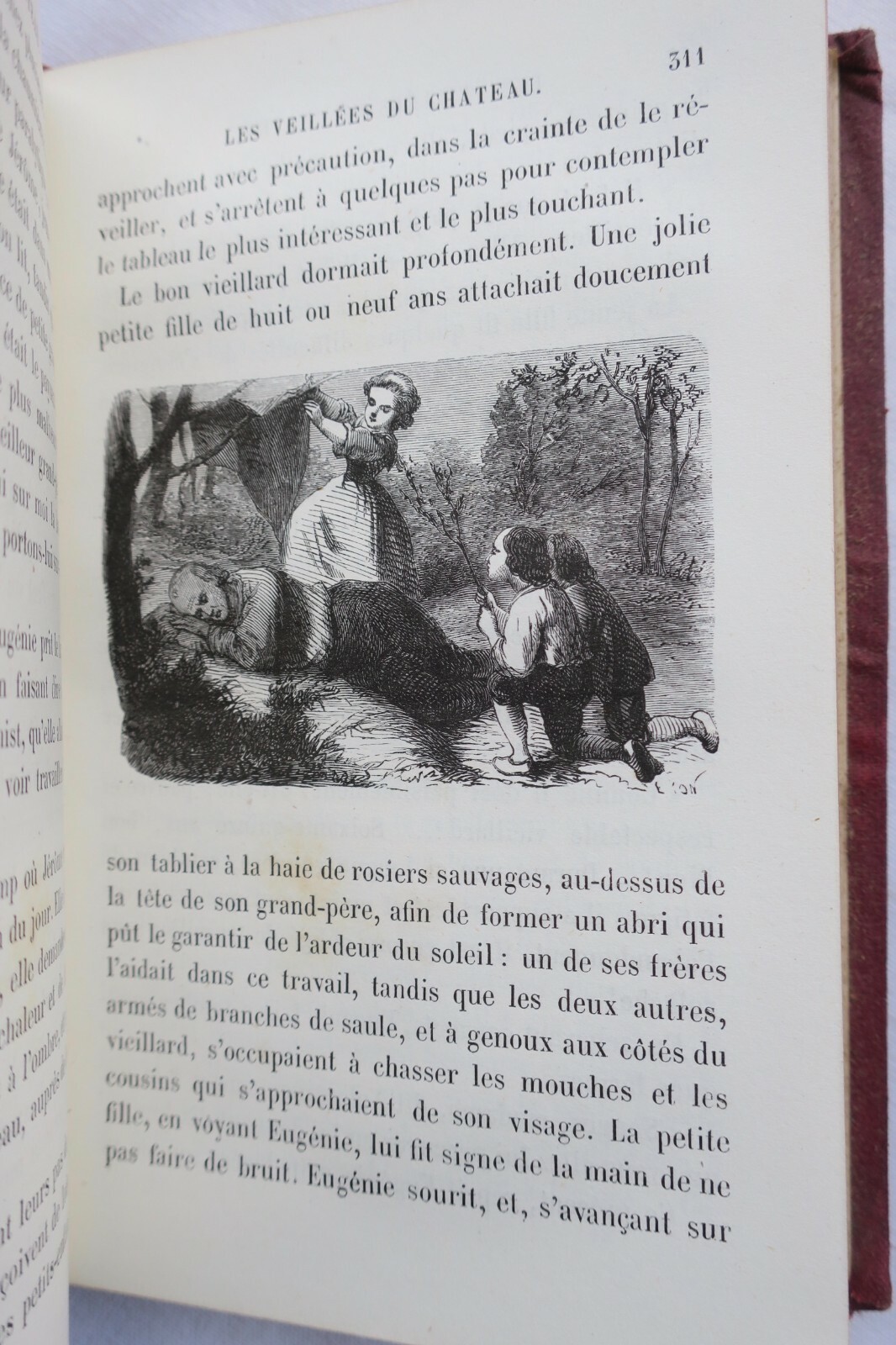 GENLIS LES VEILLEES DU CHATEAU OU COURS DE MORALE A L’USAGE DES ENFANT - La Librairie Antique