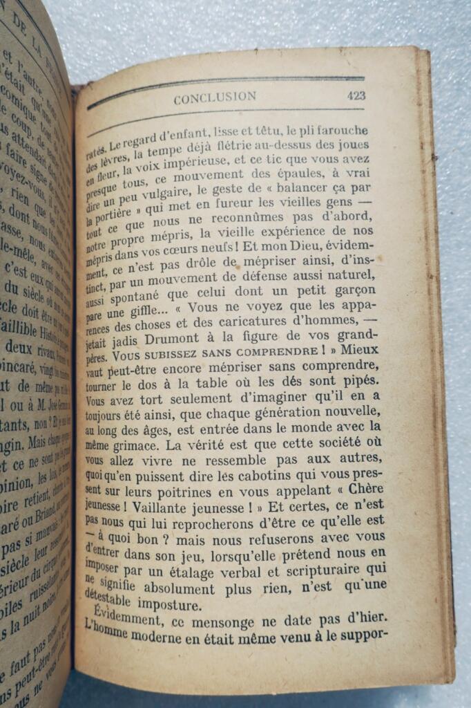 Georges BERNANOS La grande peur des bien-pensants. Edouard Drumont