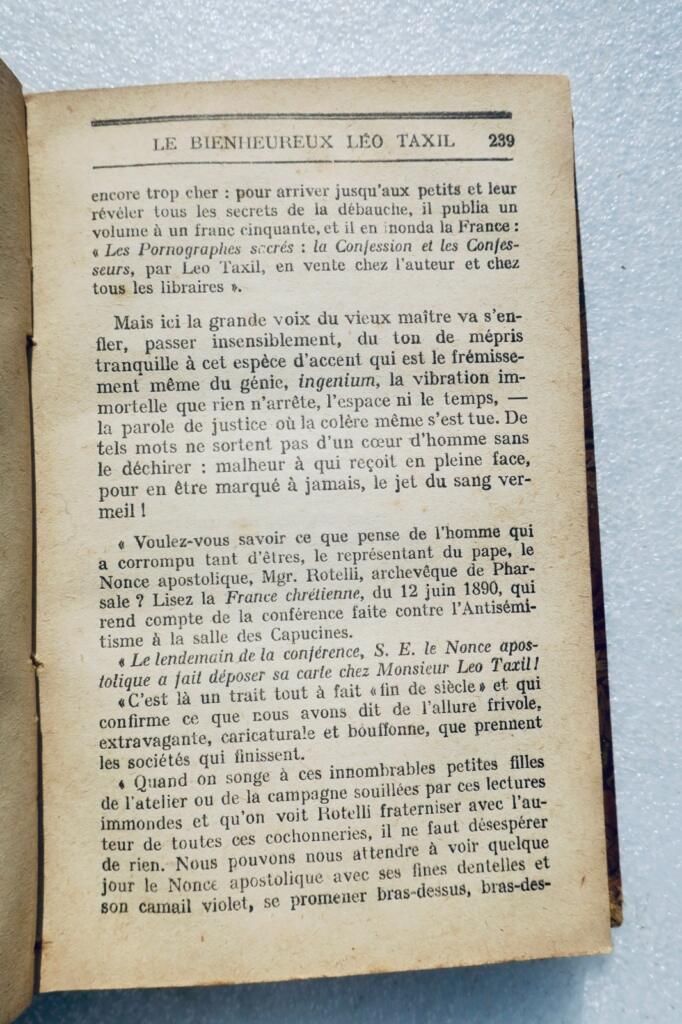 Georges BERNANOS La grande peur des bien-pensants. Edouard Drumont