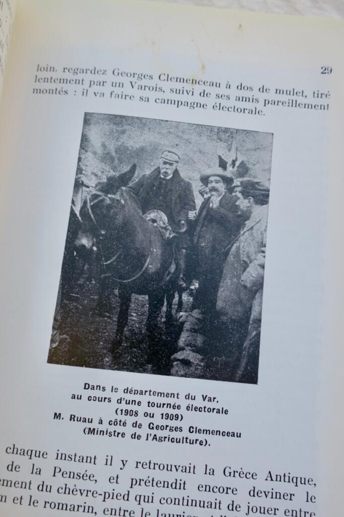 GEORGES CLEMENCEAU – SEIN LEBEN, DER JUGEND FRANKREICHS ERZÄHLT – MIT AUTORENWIDMUNG