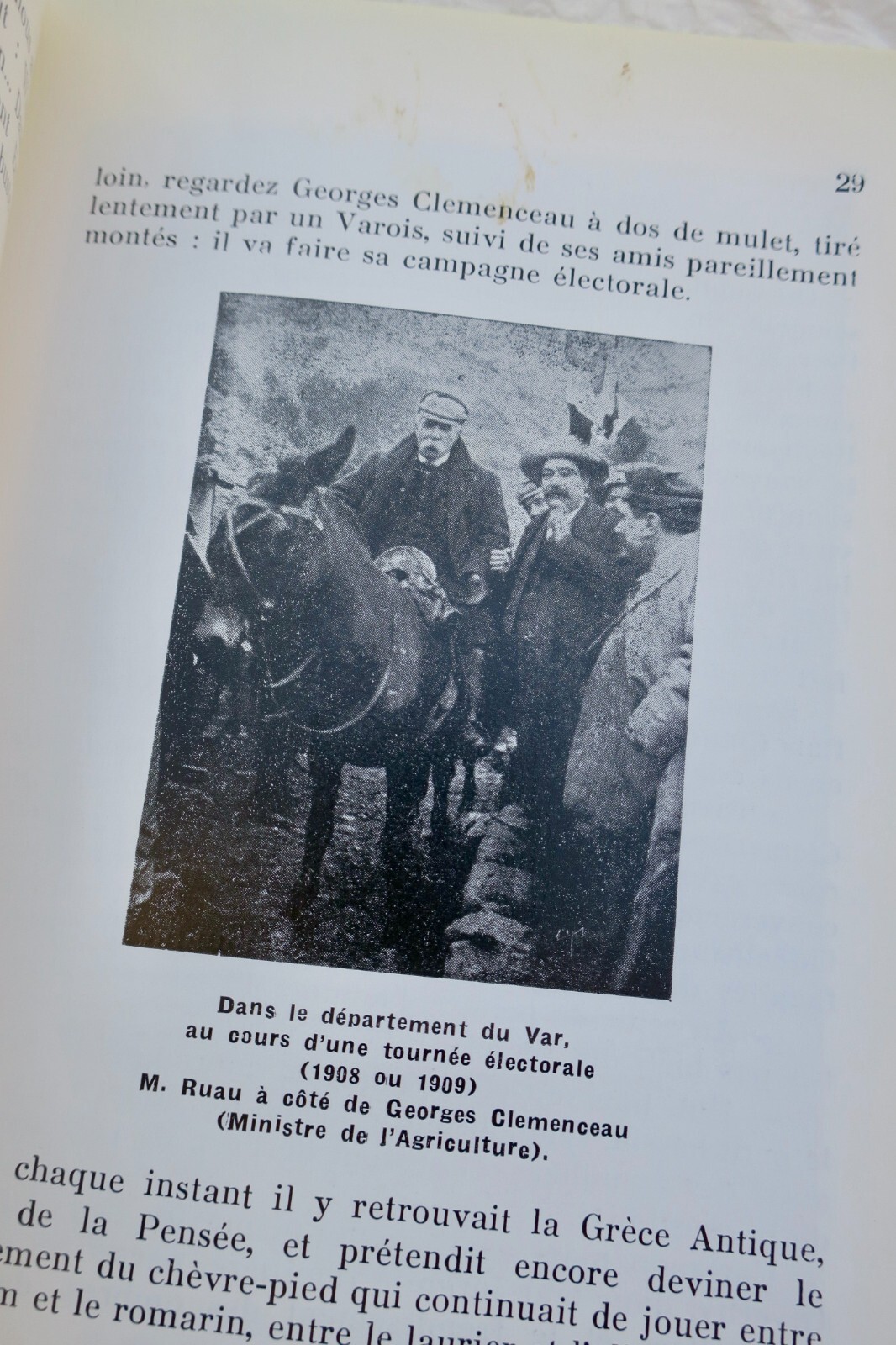 Georges Clemenceau – Sein Leben für die Jugend Frankreichs – Mit Widmung des Autors