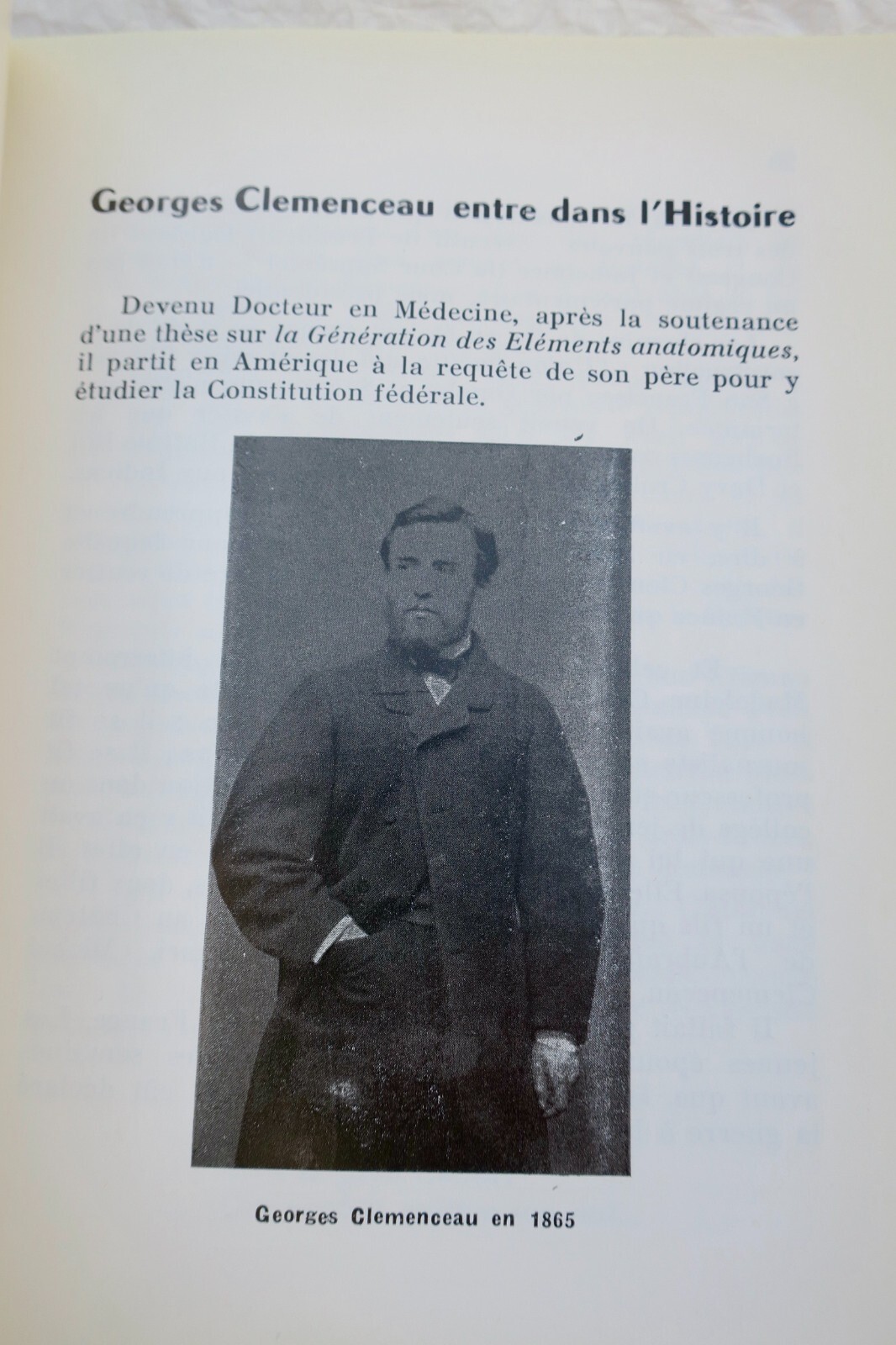 Georges Clemenceau – Sein Leben für die Jugend Frankreichs – Mit Widmung des Autors