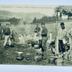 Gérardmer - chasseurs à Pied au camp de la Cercenée 88 Cuisine