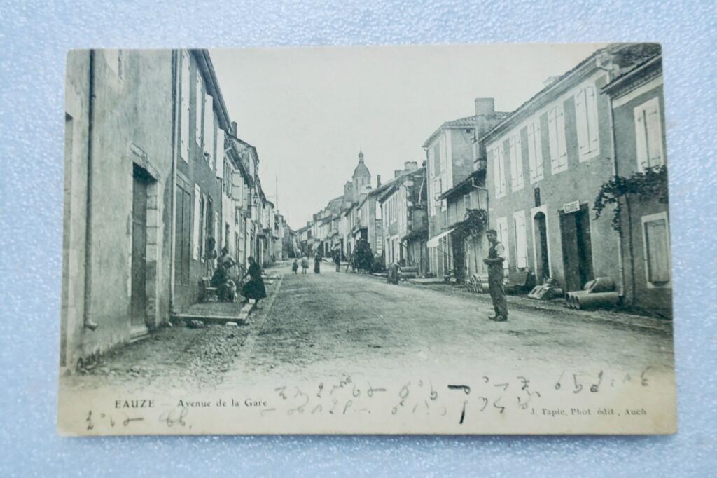 Gers Aauze avenue de la gare 1904