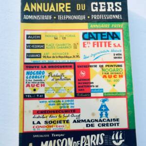 gers Annuaire du Gers administratif téléphonique professionnel 1967