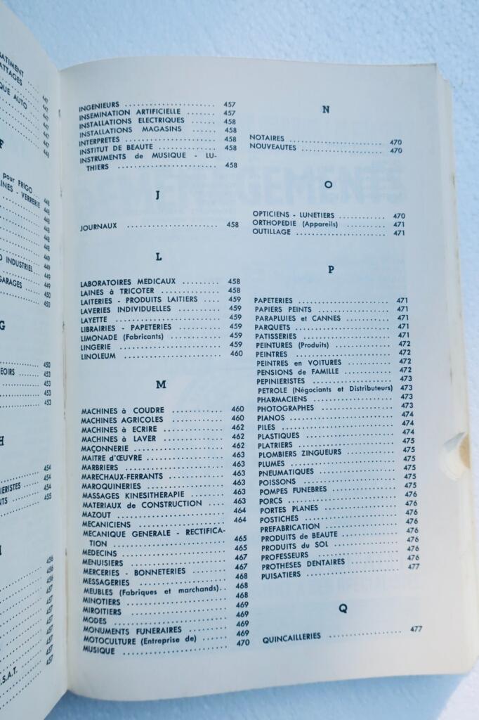 gers Annuaire du Gers administratif téléphonique professionnel 1967