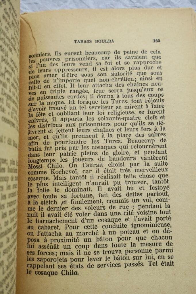 GOGOL, Nikolai W. Tarass-Boulba