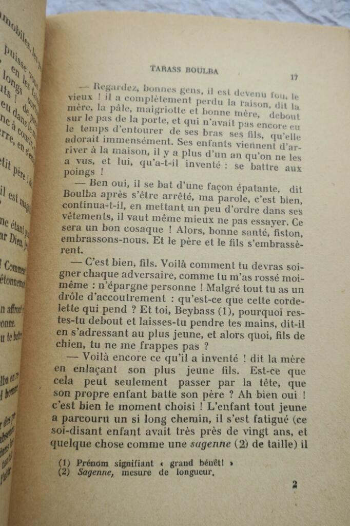 GOGOL, Nikolai W. Tarass-Boulba