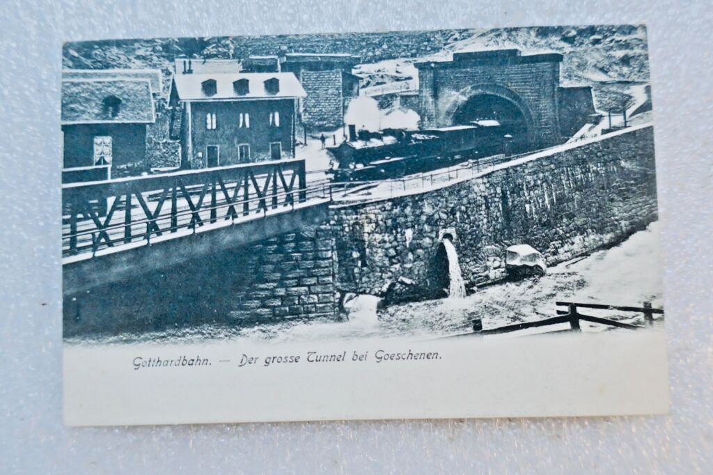GOTTHARDBAHN der Grosse bei Goeschenen