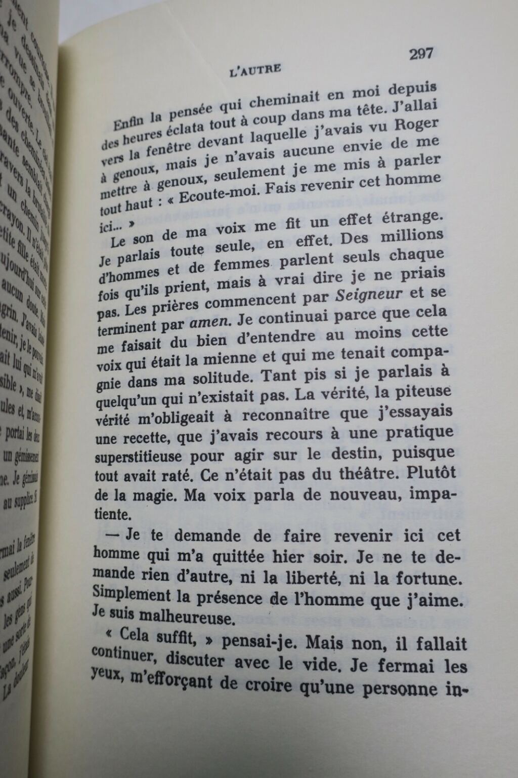 GREEN (Julien) L'Autre 1971