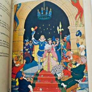 Grimm, Brüder Grimm: Contes de Grimm – Blanche-Neige, illustriert von Evariste, in-12, o.J.