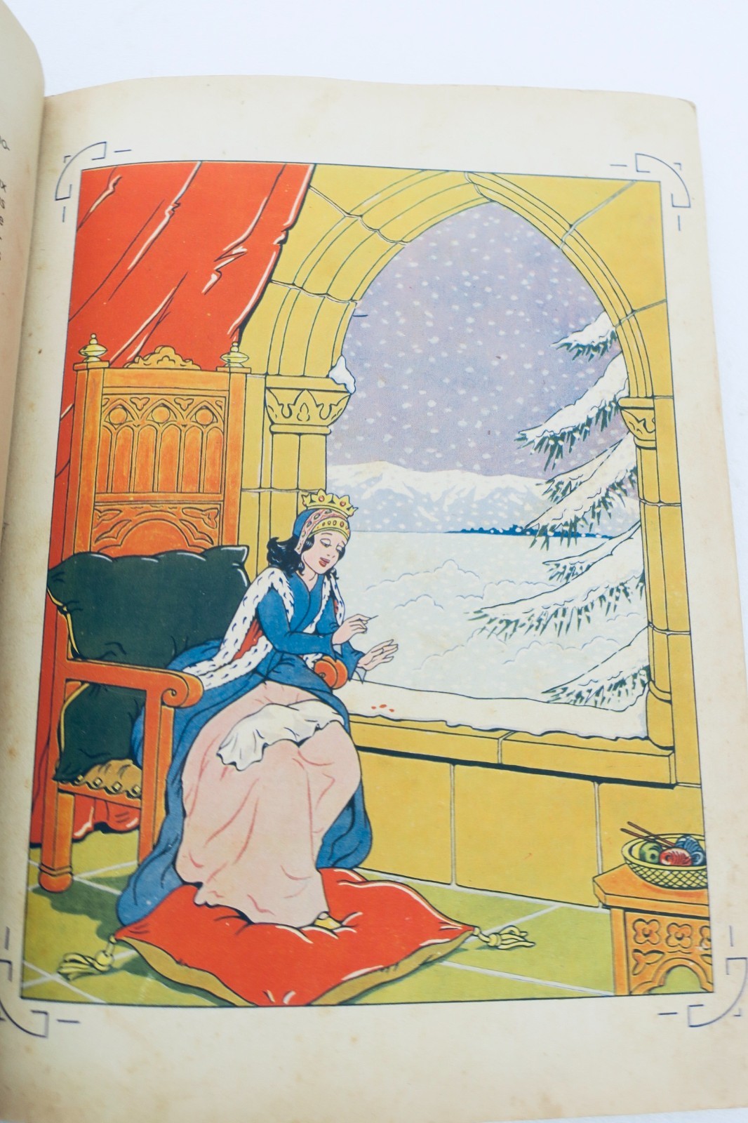 Grimm, Brüder Grimm: Contes de Grimm – Blanche-Neige, illustriert von Evariste, in-12, o.J.