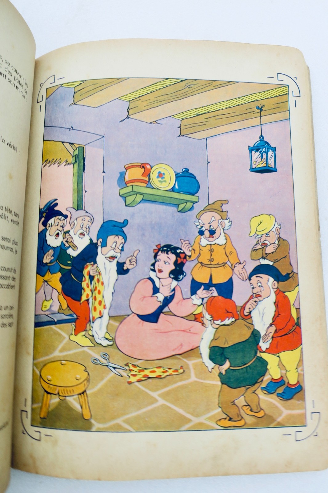 Grimm, Brüder Grimm: Contes de Grimm – Blanche-Neige, illustriert von Evariste, in-12, o.J.