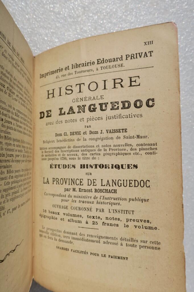 guide-route du baigneur & du touriste ARIEGE & EN ANDORRE 1890