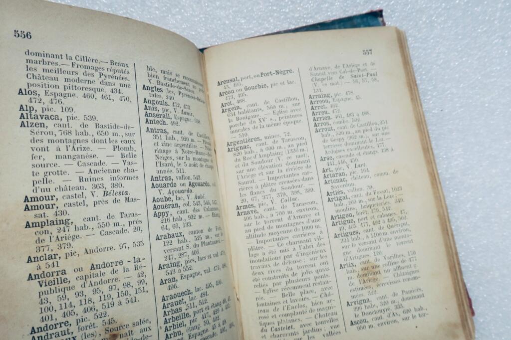 guide-route du baigneur & du touriste ARIEGE & EN ANDORRE 1890