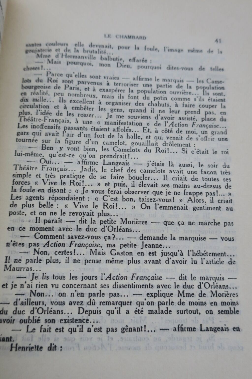 Gyp Le chambard, N° 122 Le Livre moderne Illustré