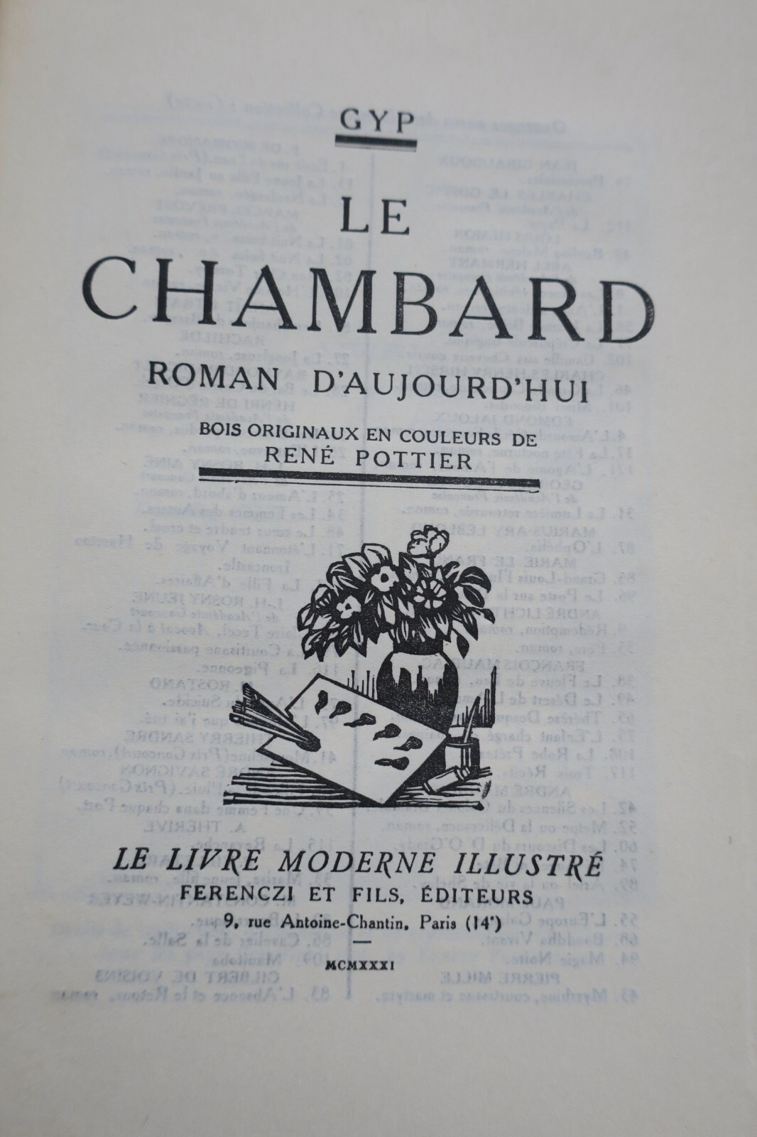 Gyp Le chambard, N° 122 Le Livre moderne Illustré – Image 7