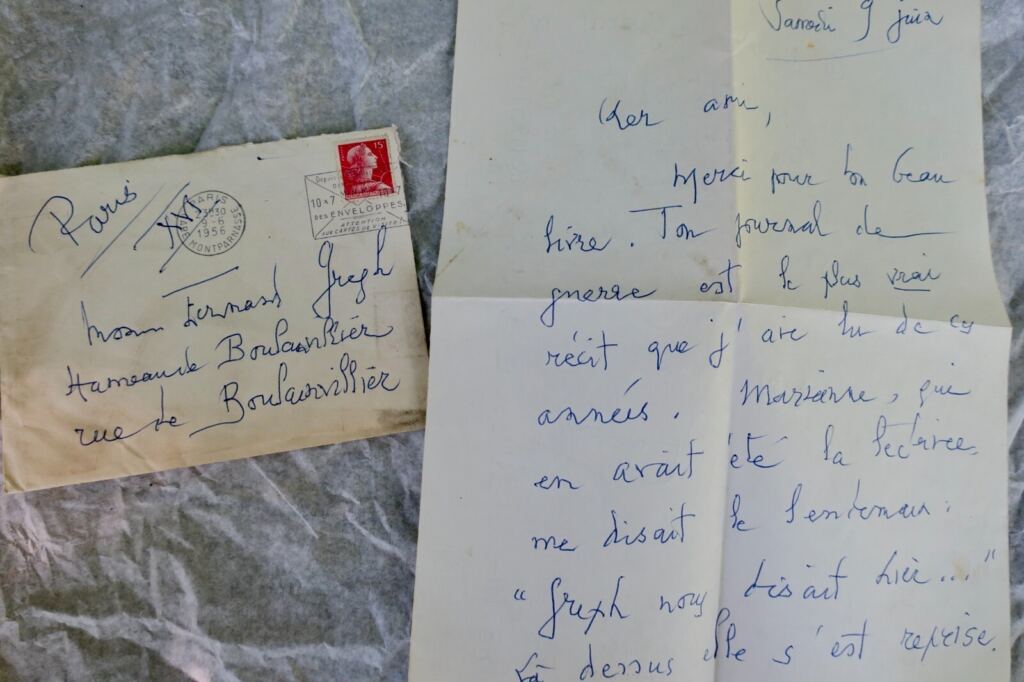 Halevy Autograph Letter to the Poet Fernand Gregh