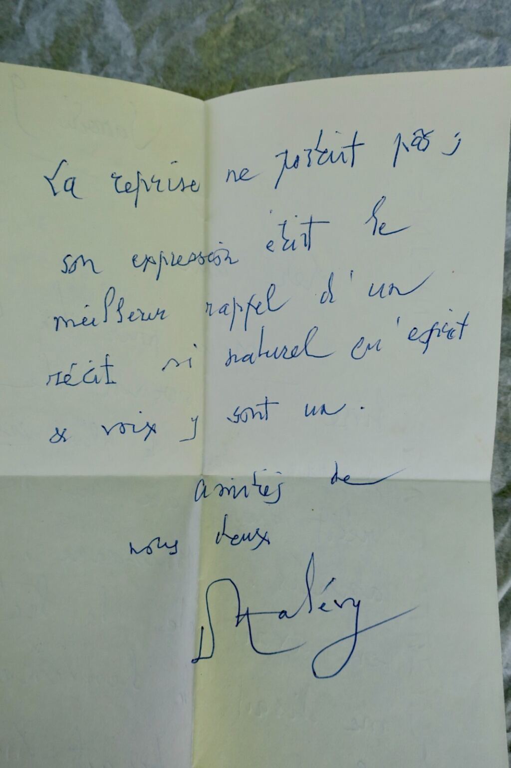 Halevy Autograph Letter to the Poet Fernand Gregh