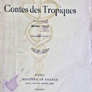 Hearn Lafcadio Tales of the Tropics 1926