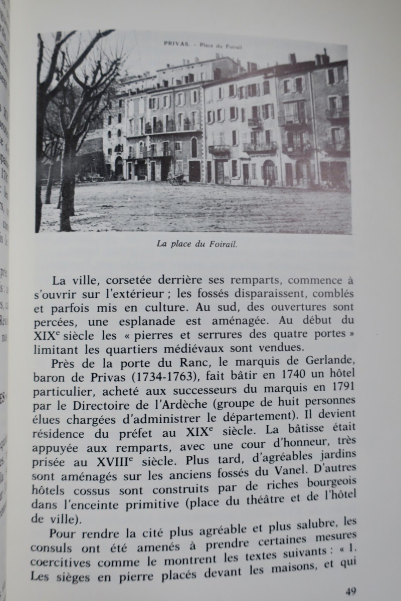*History of Privas and its Region* 1981