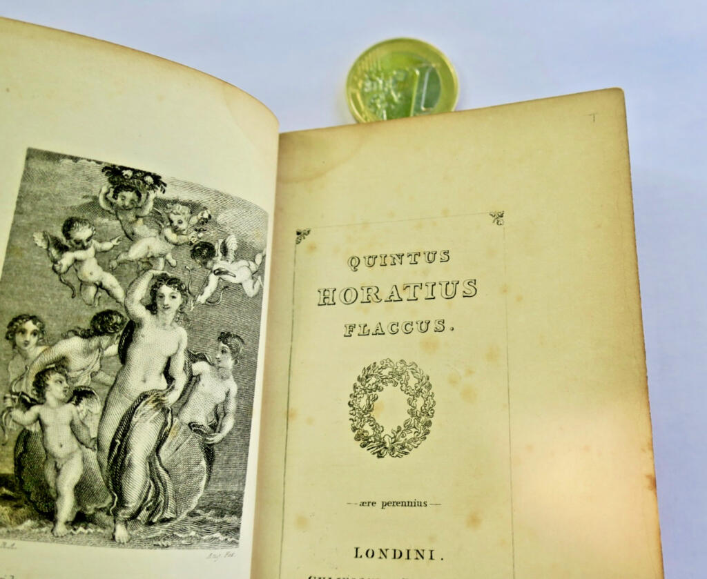 Horace QUINTUS HORATIUS flaccus 1824