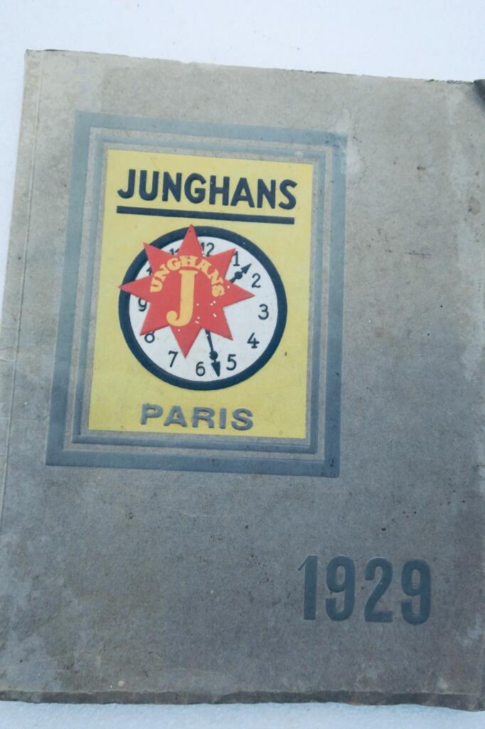 Horlogerie JUNGHANS 1929 General Catalogue