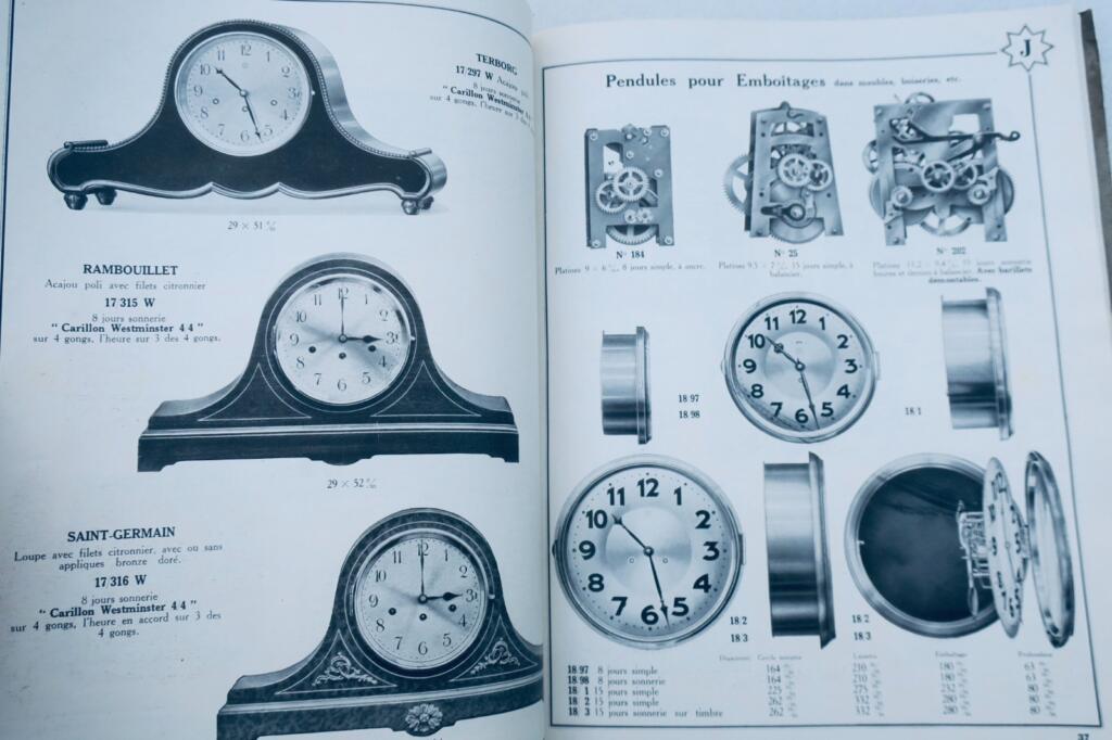 Horlogerie JUNGHANS 1929 General Catalogue