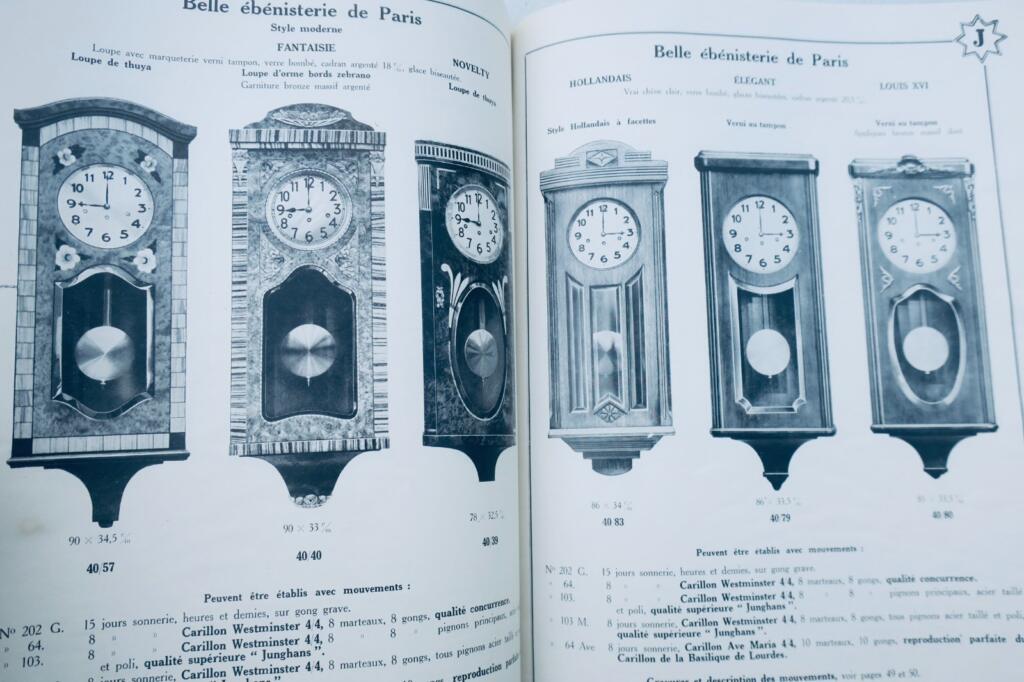 Horlogerie JUNGHANS 1929 General Catalogue