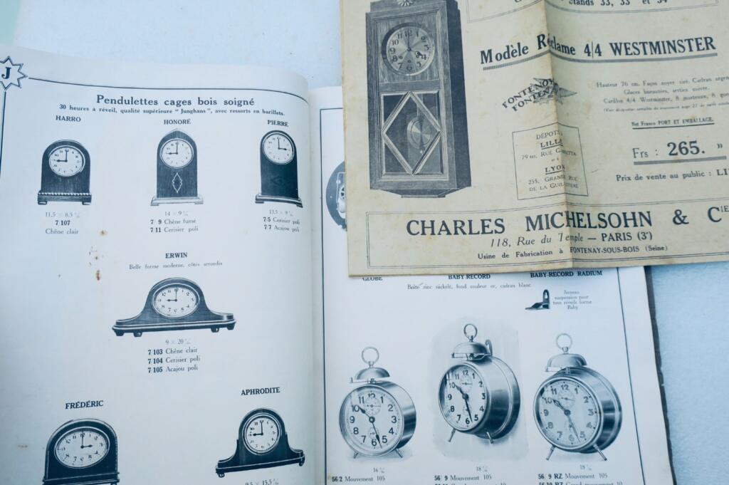 Horlogerie JUNGHANS 1929 General Catalogue