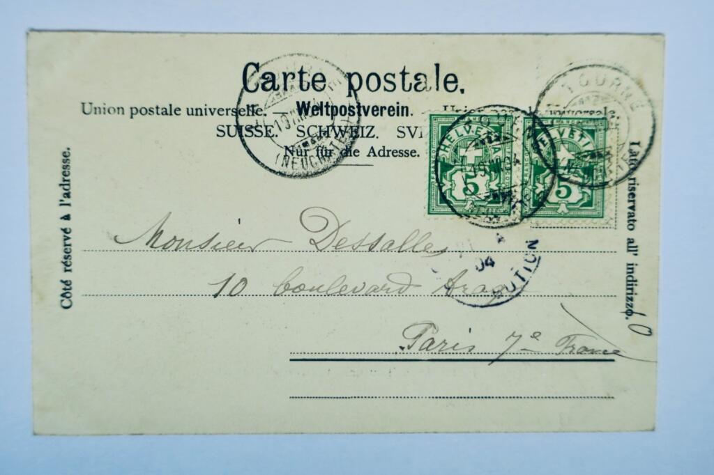 Hôtel de la Tourne 1270 Meter 1904 SCHWEIZ Geschirr