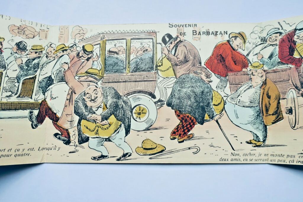 Humoristisches Andenken von Barbazan