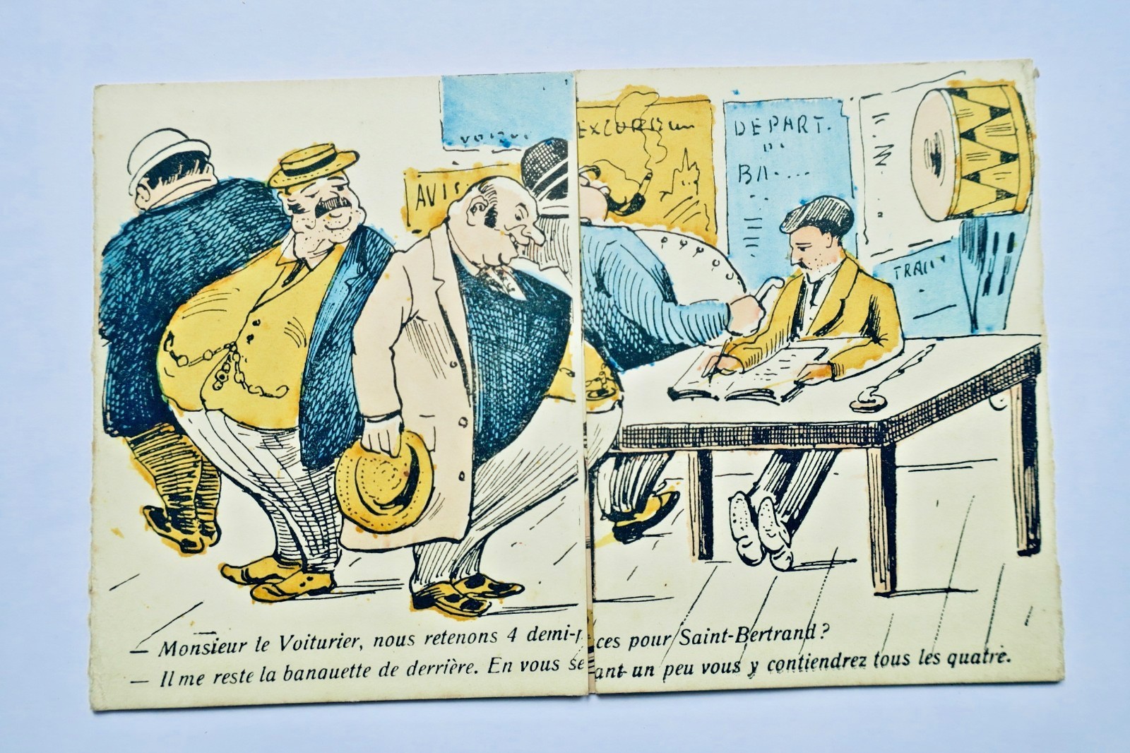 humour souvenir de Barbazan - La Librairie Antique