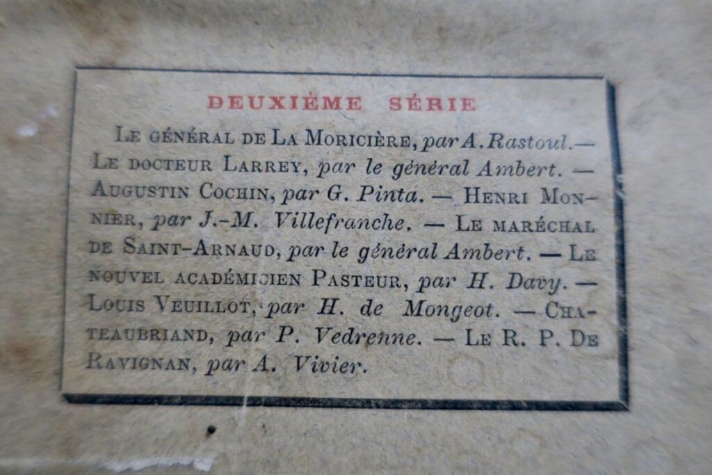 Portraits and Notable Figures of 19th Century France