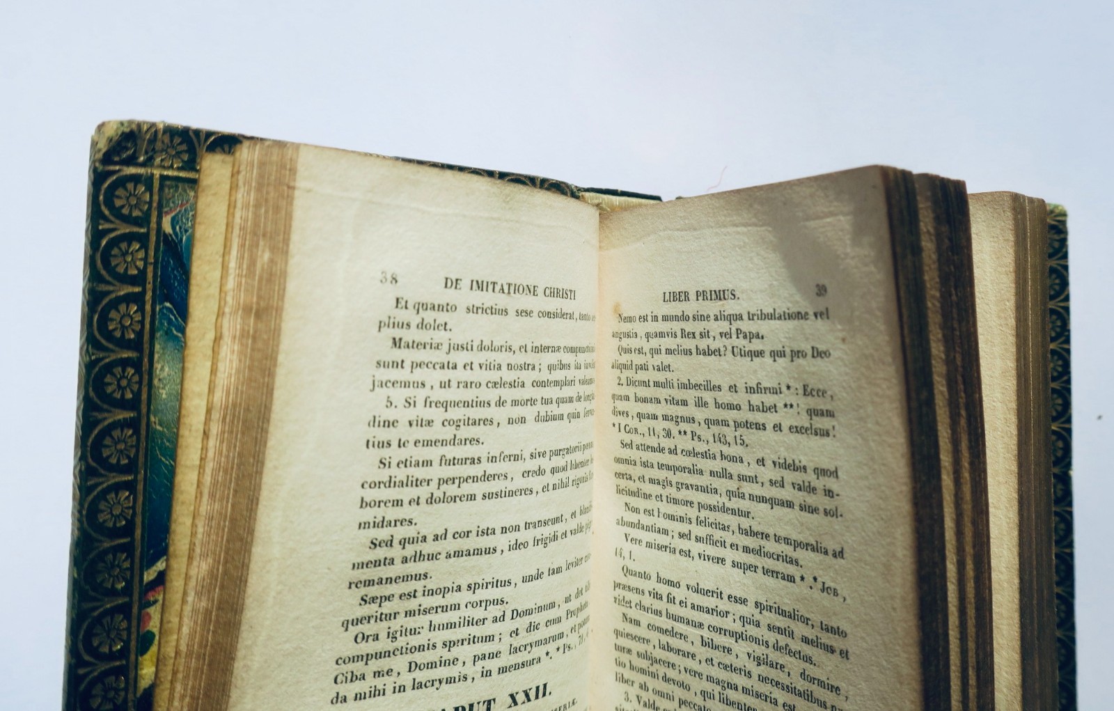 IMITATION OF CHRIST. Four Books, 1829, MINUSCULE