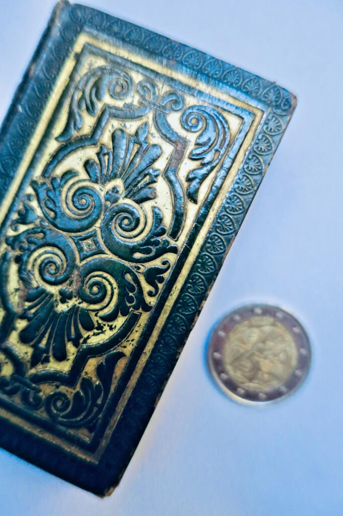 IMITATIONE CHRISTI. Libri quatuor Sumptibus 1829 ミニチュア本