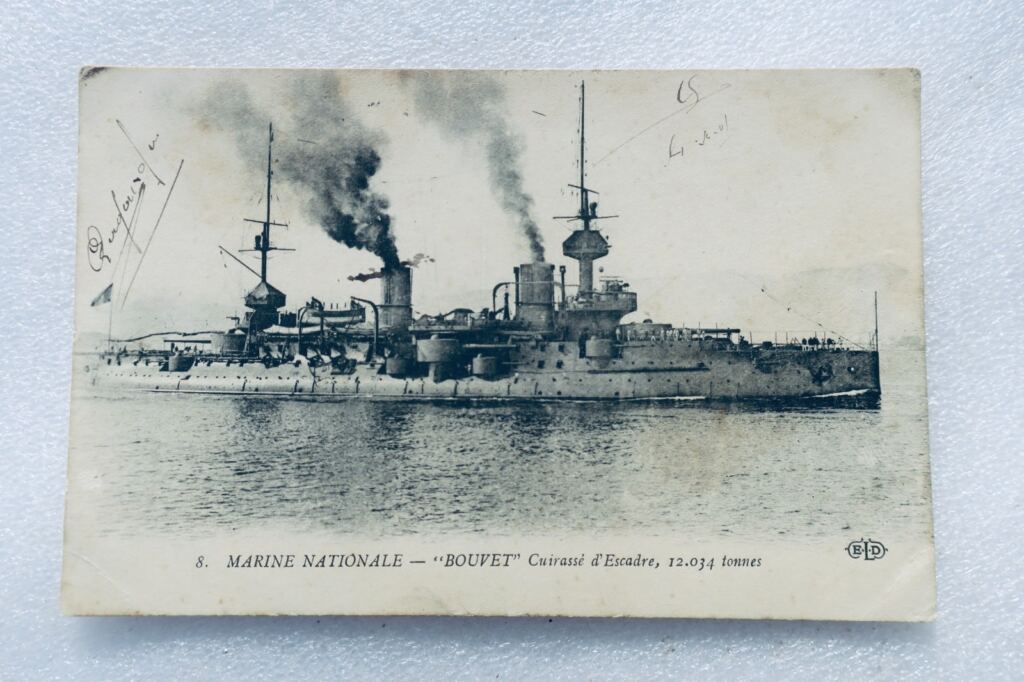 Indo Geschwader von Indochina Le Guichen + Le Bouvet 1914
