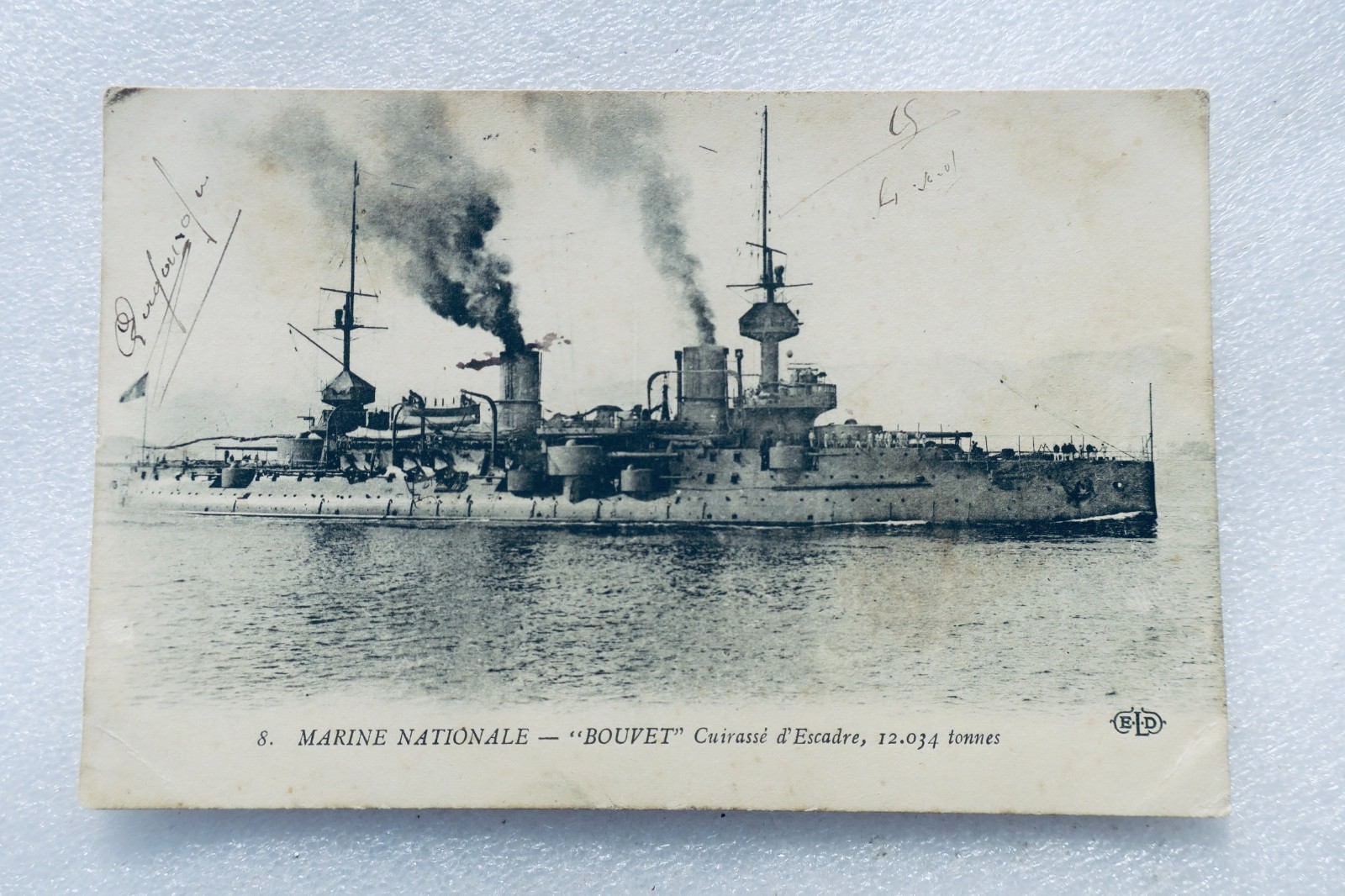 Indo-Eskadre Französisch-Indochina: Le Guichen + Bouvet 1914