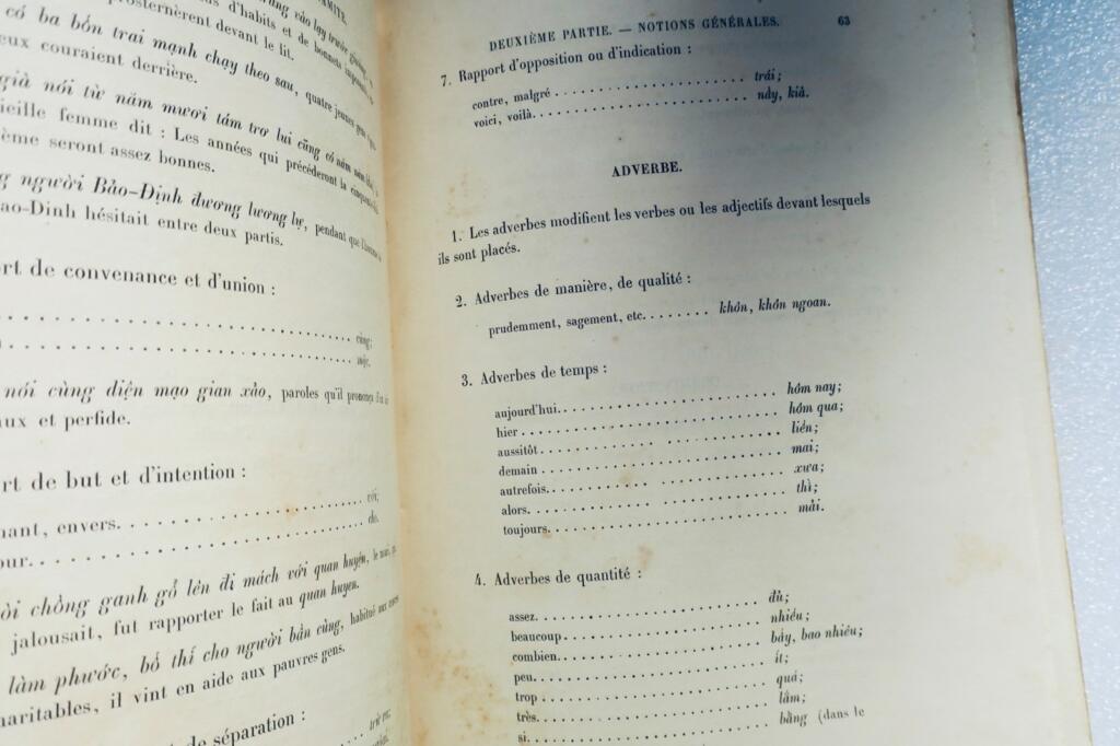 Indochina Practical Notions of Annamite Language 1890