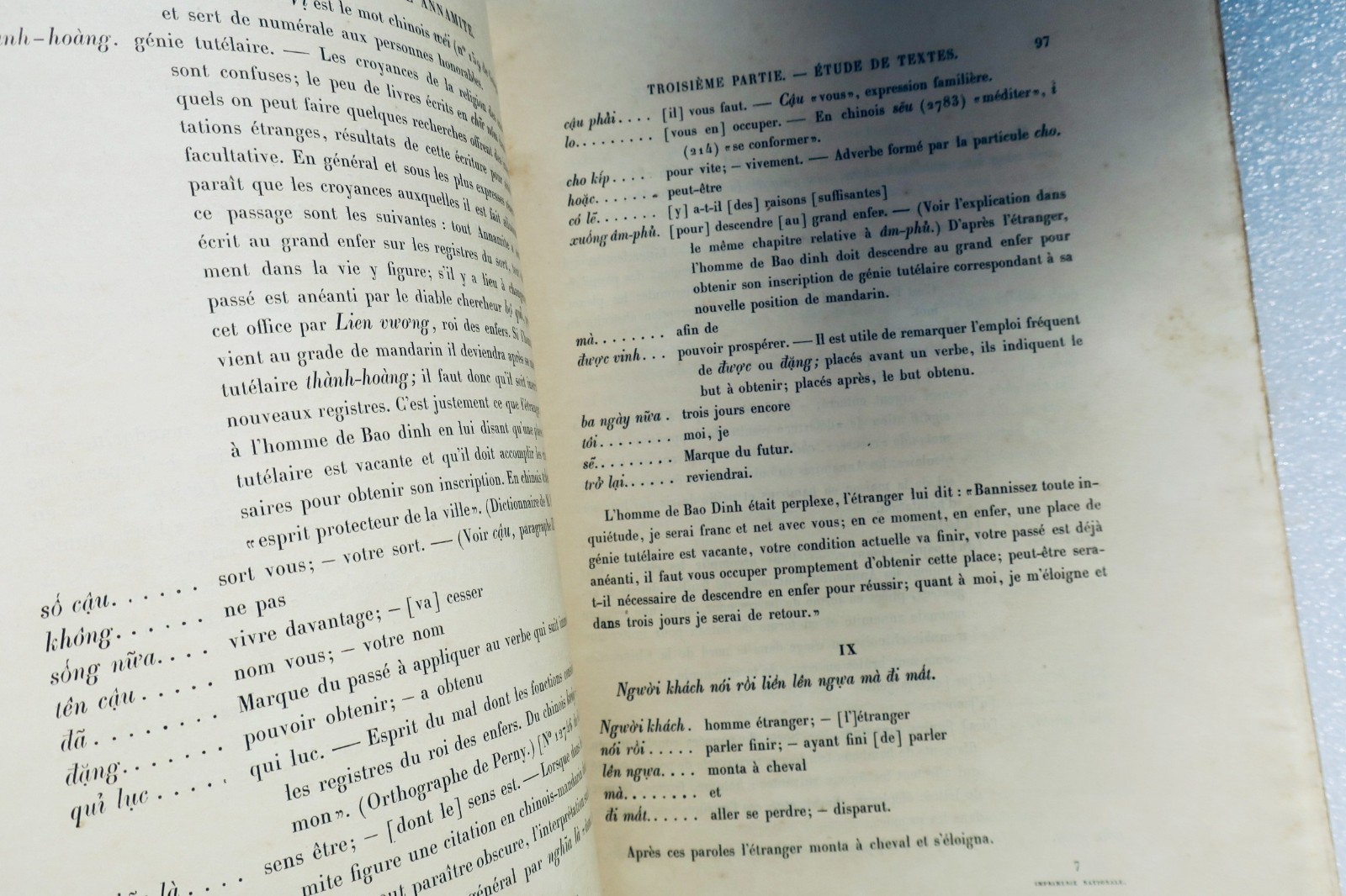 Indochina Practical Notions of Annamite Language 1890