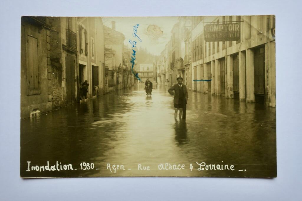 inondations 1930 Agen