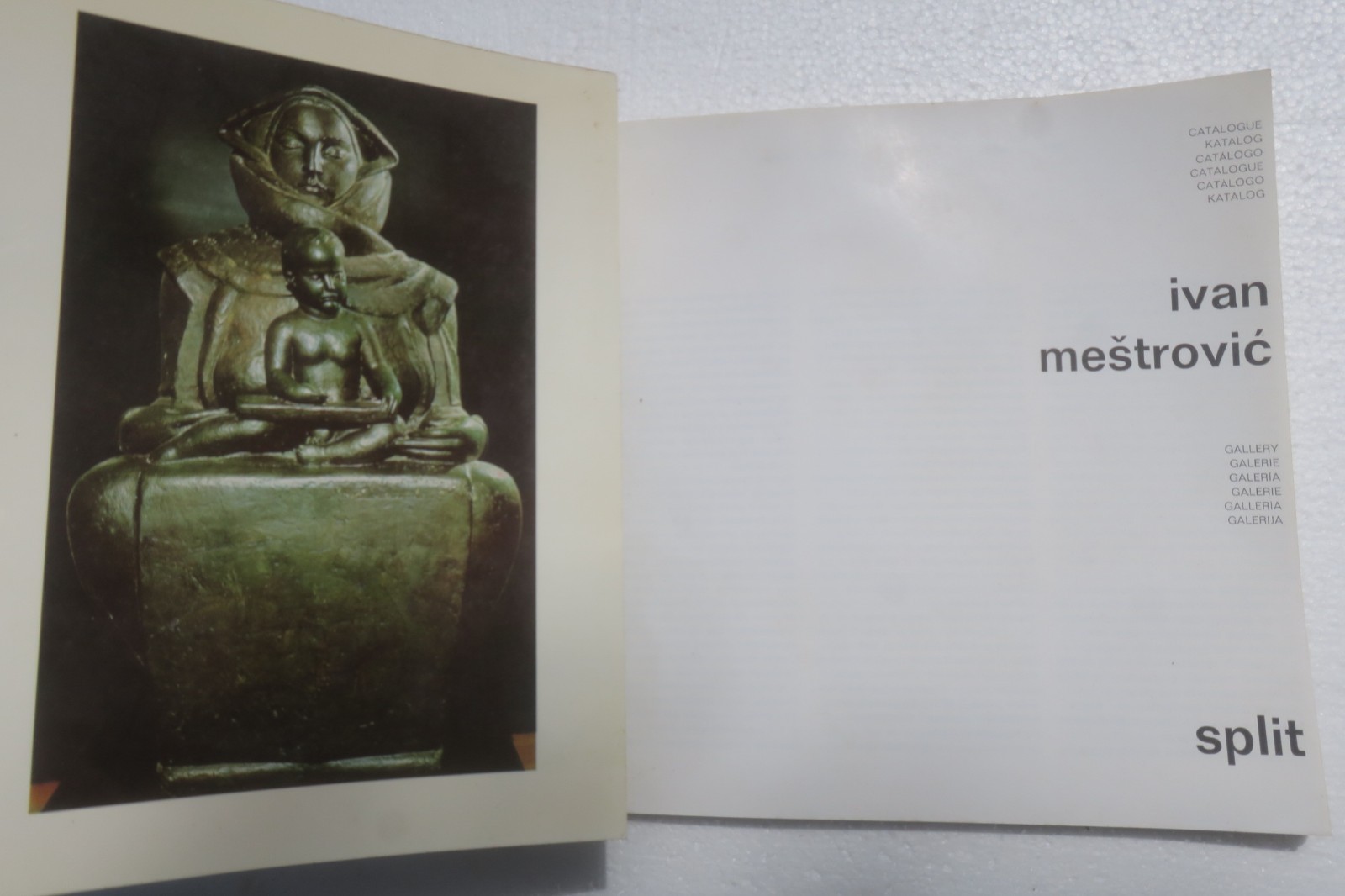Ivan Mestrovic – Catalogue – Galerie Split - La Librairie Antique