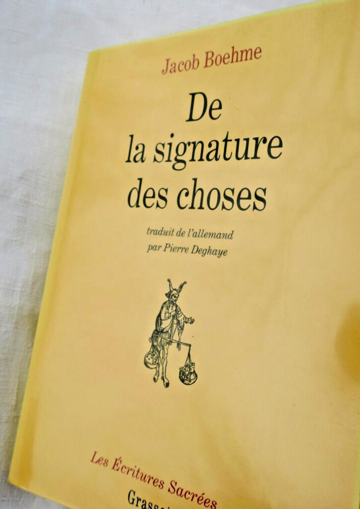 Jacob Böhme Über die Signatur der Dinge